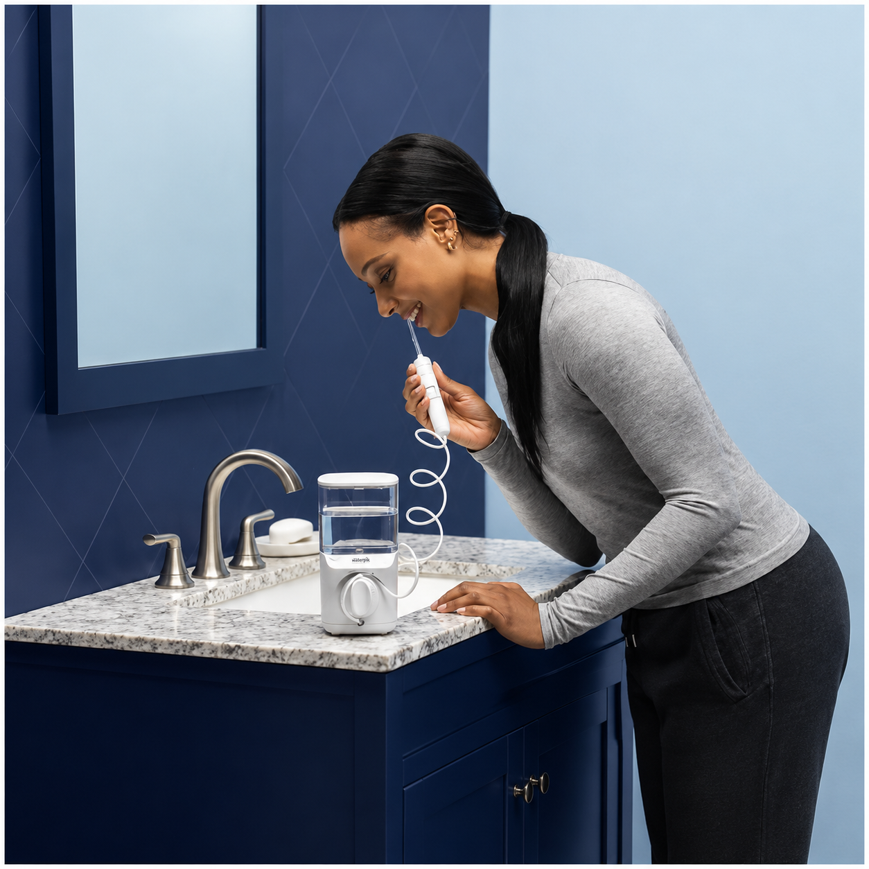 Waterpik Cordless Water Flosser for daily oral hygiene and healthier gums.