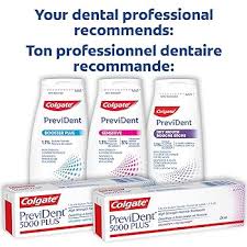 Colgate Pro-Dent toothpaste packaging with text on a white background