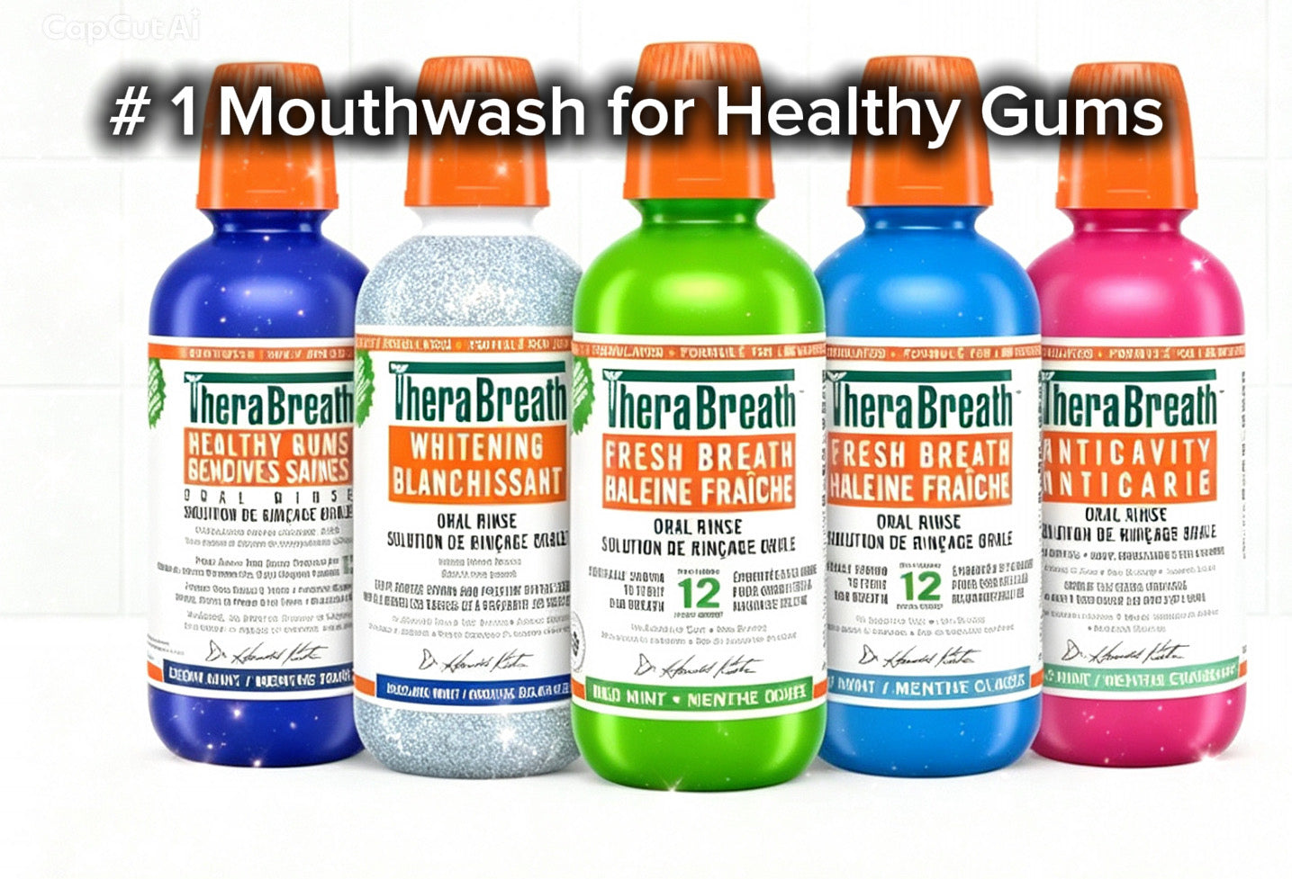 TheraBreath Fresh Breath Oral Rinse Mild Mint 473ml | SmileCart
