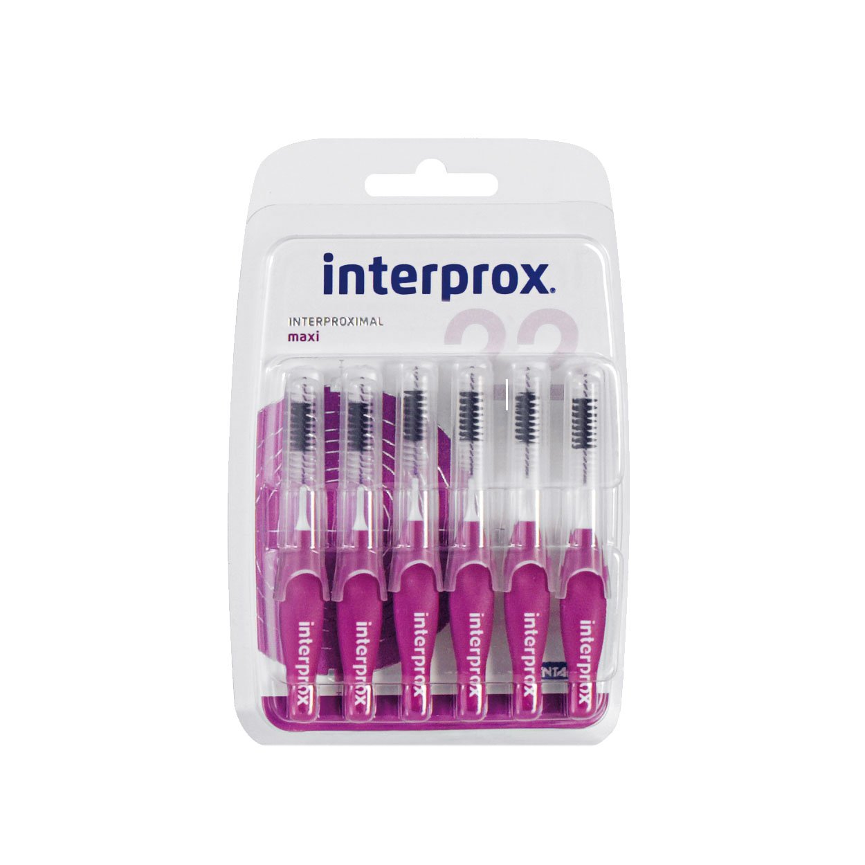 Interprox Interdental Brushes Purple Maxi Pack of 6 (3 x 6 P