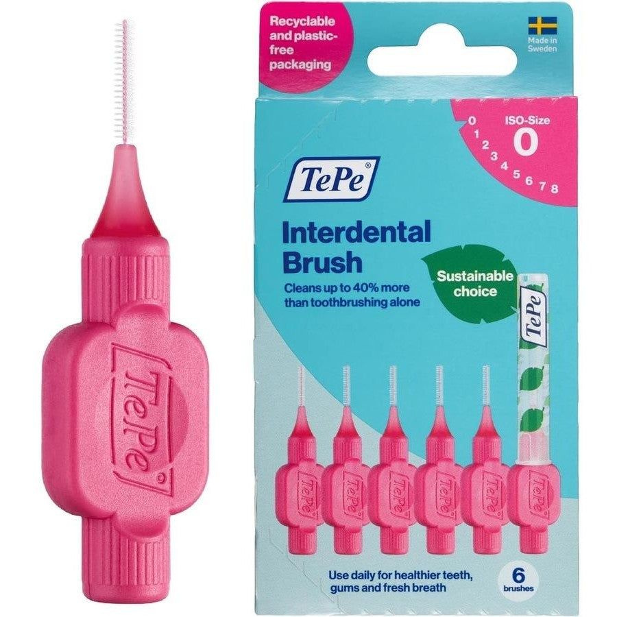Long handle for better access to the back of the mouth
2️⃣The most effective way to remove plaque between the teeth.
3️⃣It is designed for controlled and convenient interdental cleaning
4️⃣Long, flat handle for a stable grip.
5️⃣Angled brush head for easier access, especially between the posterior teeth.