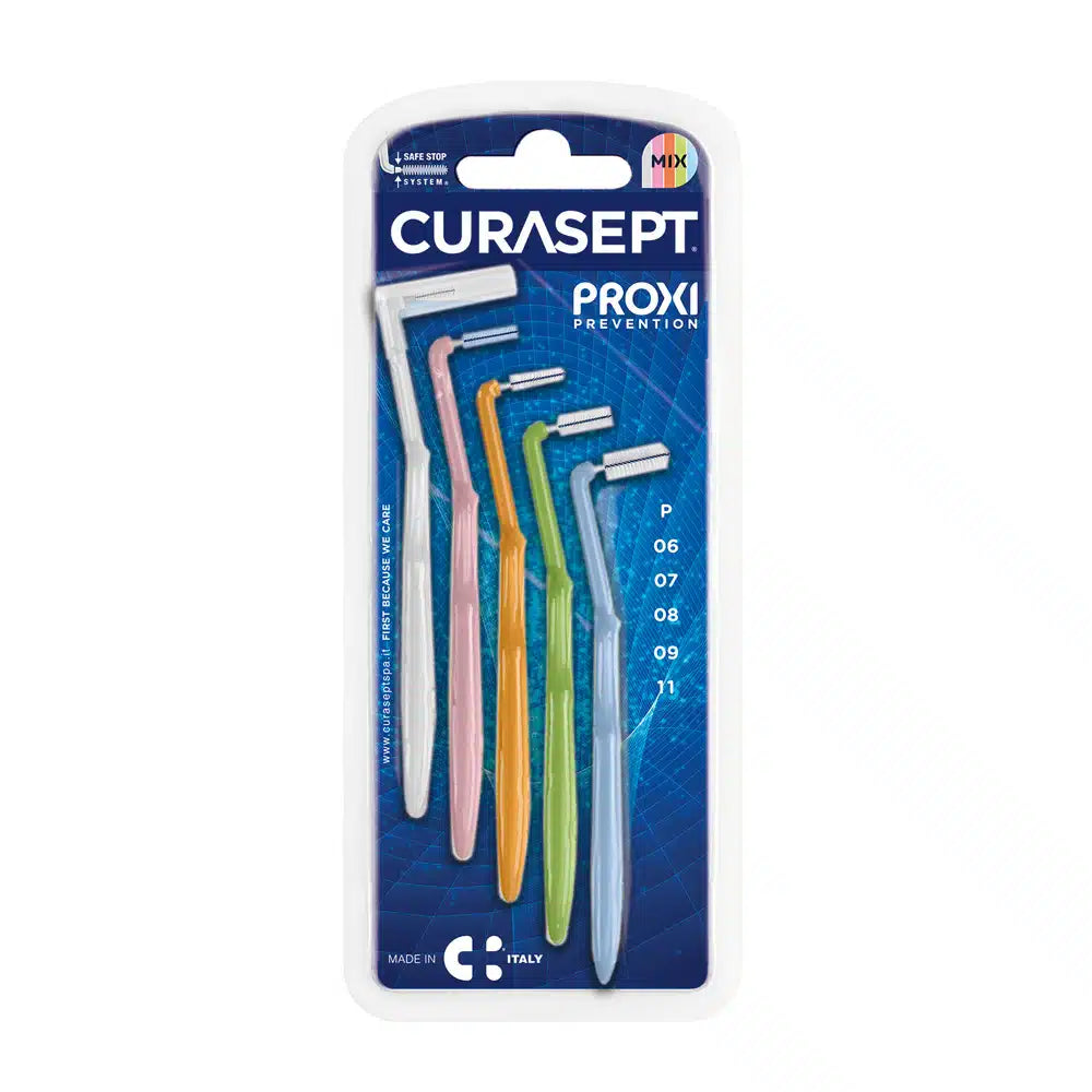 Curasept Proxi dental tools packaging on a white background